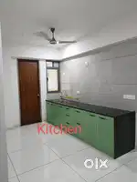 3bk semi furnished flat good location .