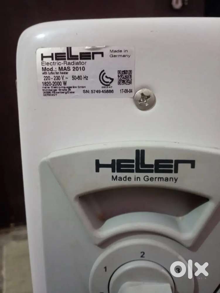 Winter heater made in Germany