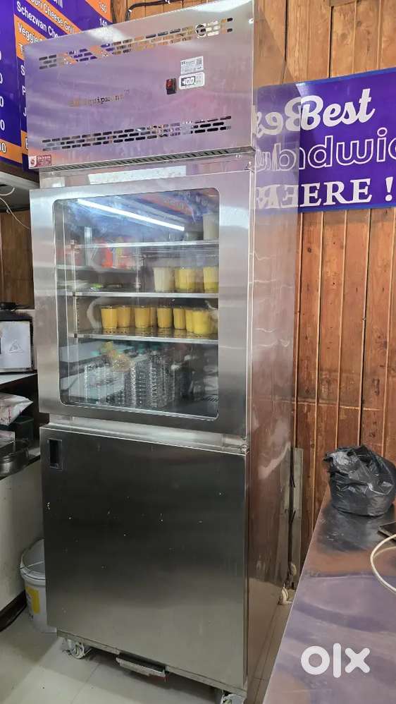 Vertical ss deep freezer      Price is also negotiable