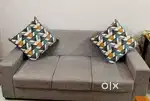Cushion 3 seater broard sofa