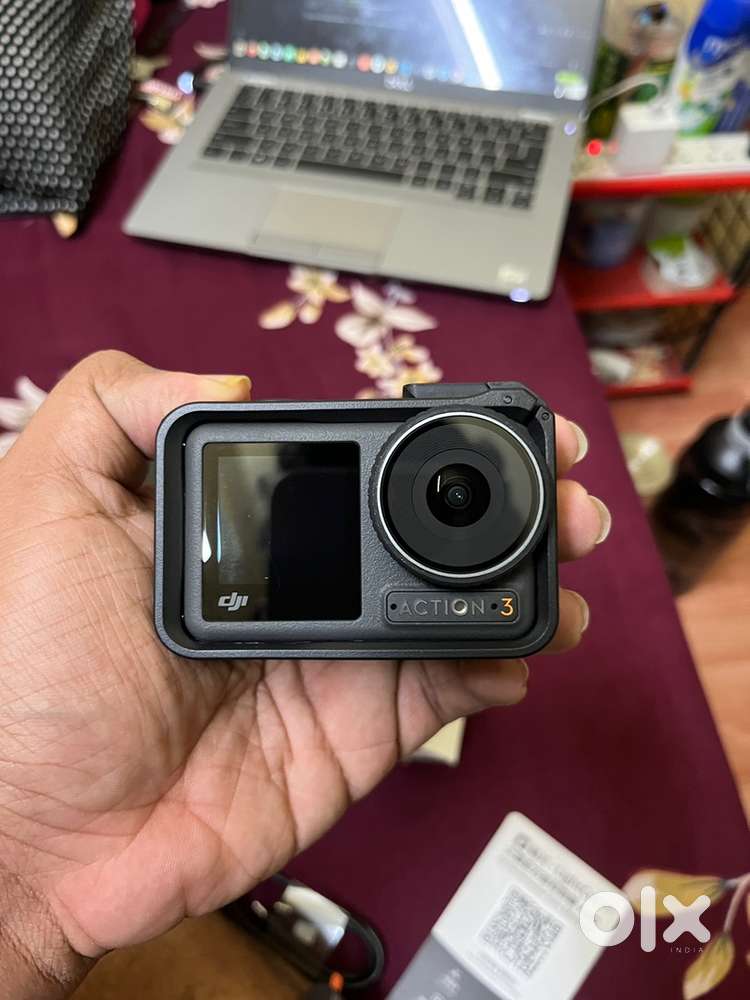 DJI Action Camera Set + Premium Neck Mount + Samsung 128GB Fast SD