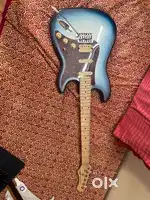 Electric Guitar with Amplifier