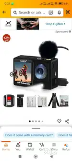 Cason CX11 5K Action Camera