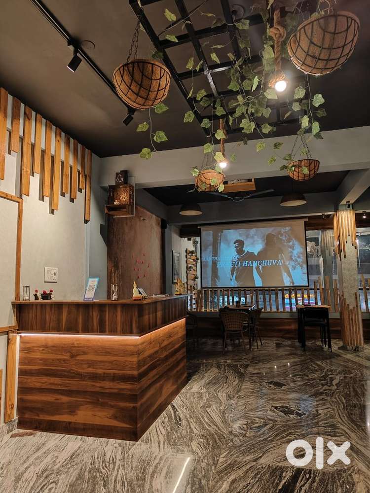 Both smokeing and non smoking area