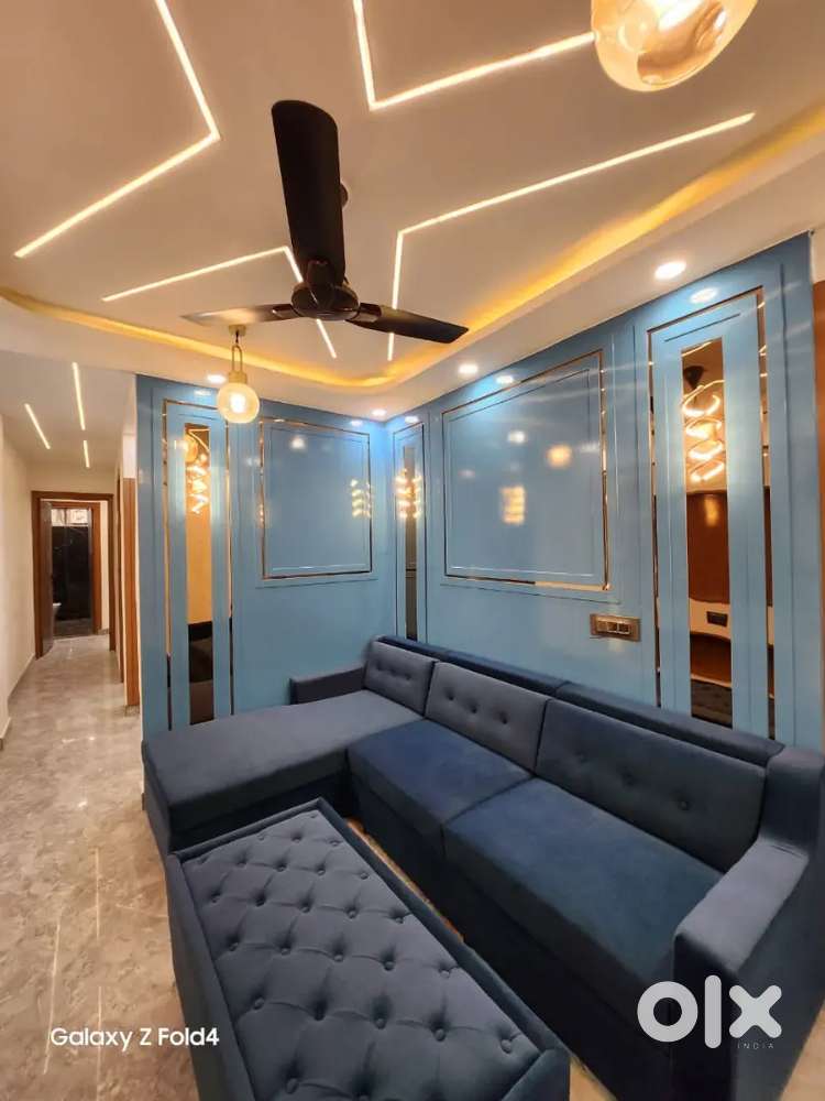 2 bhk 650 sq feet with car parking near dwarka Param puri loan availa