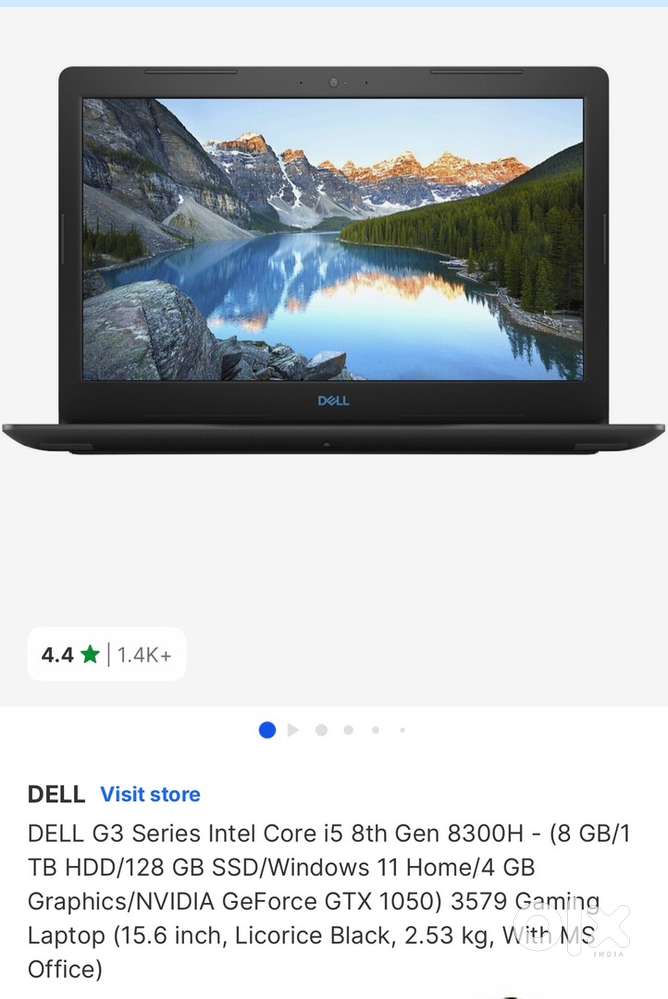 Dell g3 gaming laptop
