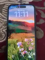 I phone 15 Plus, 256 gb, black, one year old