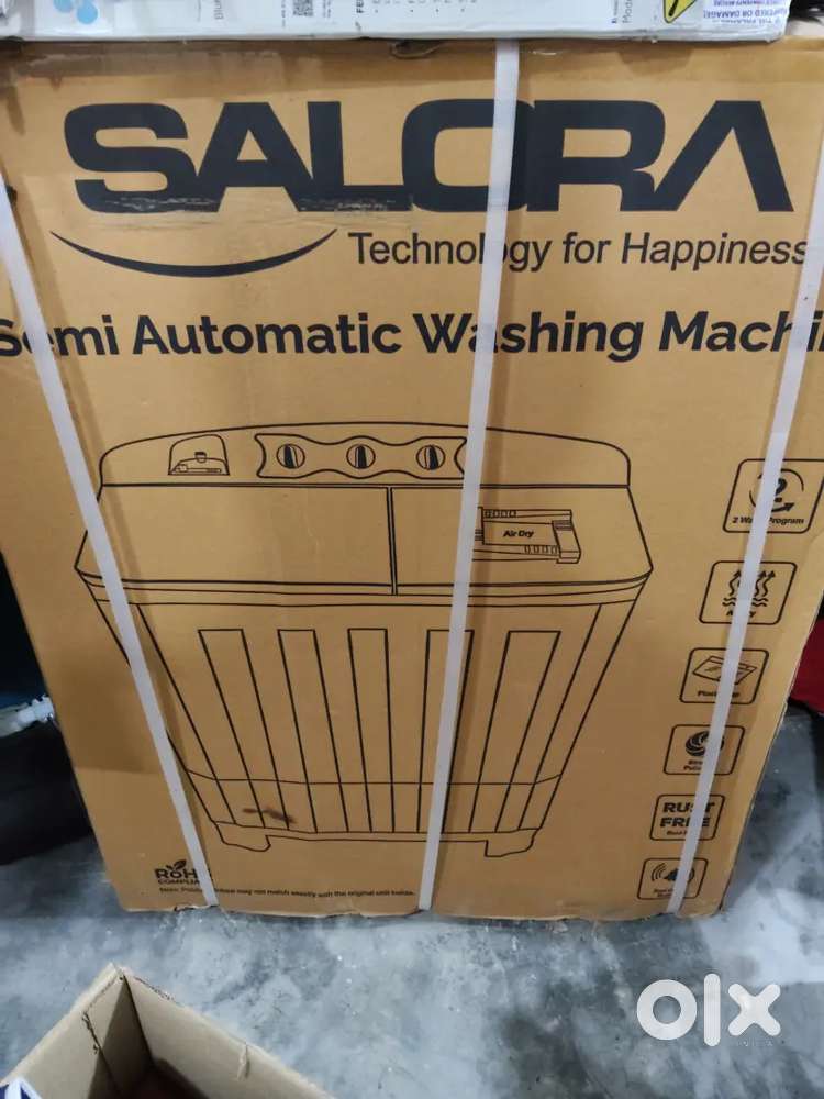 Salora Washing Machine 7.5Kg Fresh Box