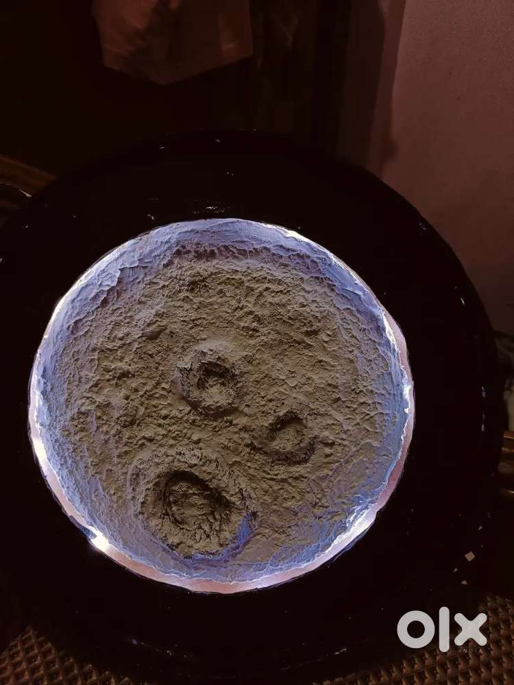 homemade 3d,led moon lamp