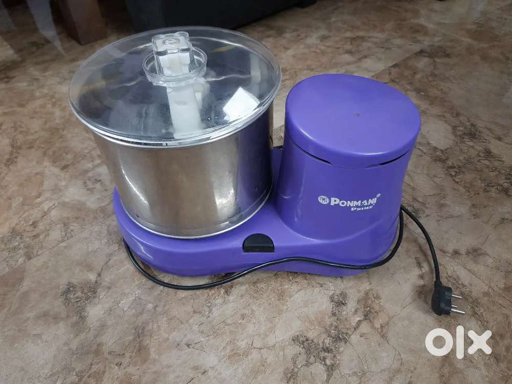 Wet Grinder - Ponmani Prime Plus - 2 litre with copper motor.