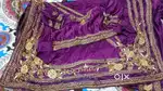 Full stone work saree