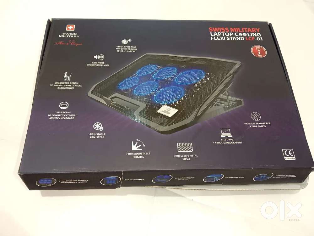 (BRAND NEW) SWISS MILITARY LAPTOP COOLING PAD