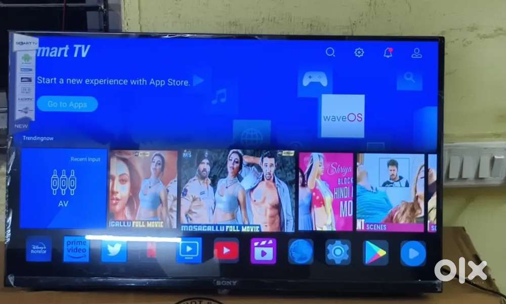 55 inch sony smart Android frameless oled 4k 3yr display waranty 30000