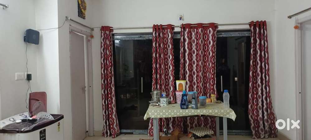 This is a fully furnished 2 BHK apartment.