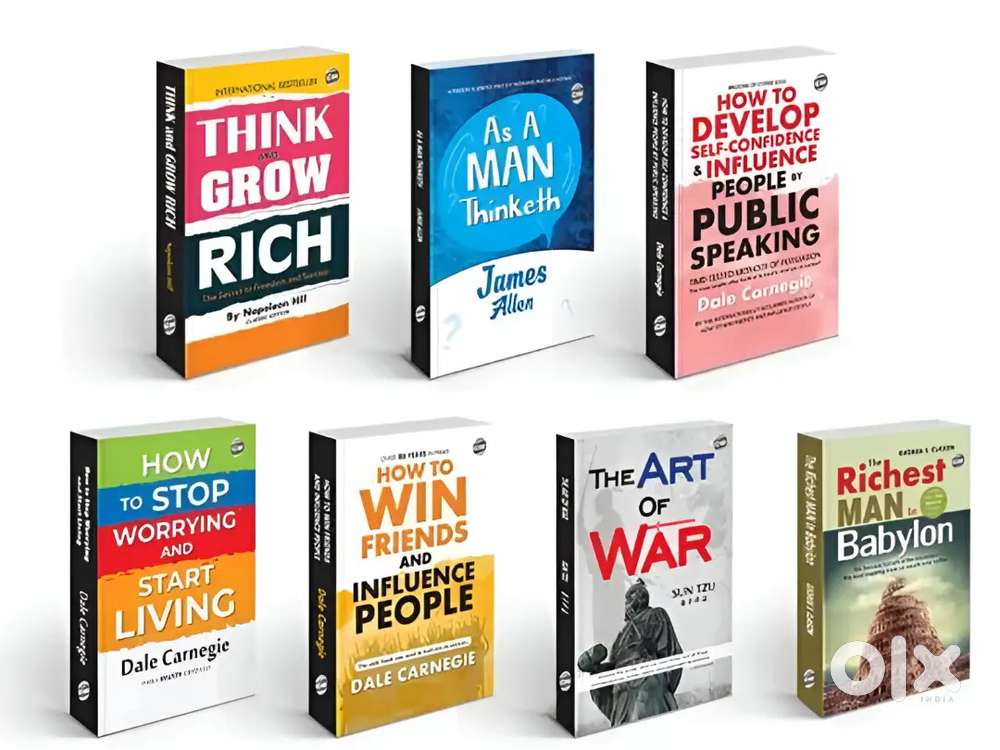 (Brand New) Self Growth and Success Book Combo 7 (Bestsellers)