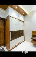 फलेट में वुडन फर्नीचर कलरकाम पीओपी बना देंगे