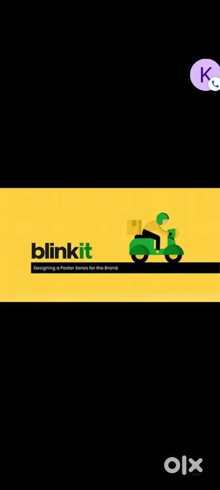 Hiring for delhi blinkit delivery boy job