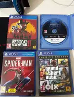 Ps5 and Ps4 games