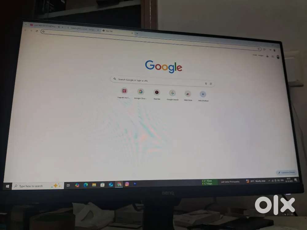 Benq 27 inch IPS monitor for video editing