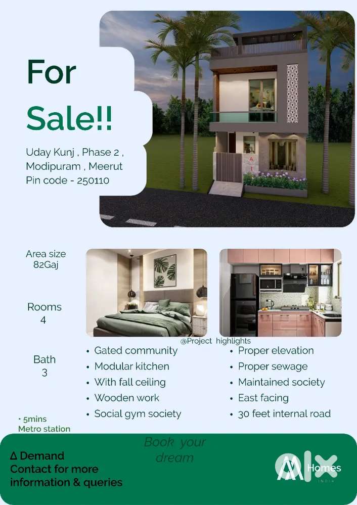 Duplexe for sell in (82gaj) in gated society