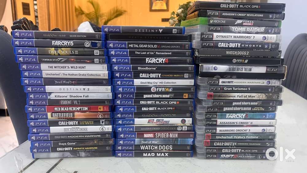 PS4 and PS3 games