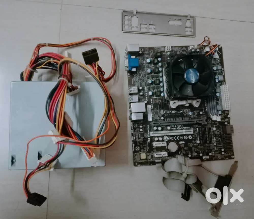 Acer Mother Board, AMD A8 6500 series, SMPS & Cooler fan
