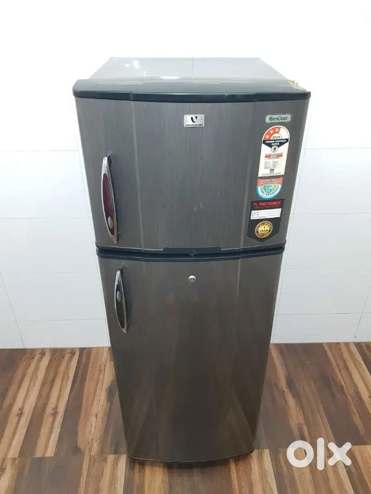 Videocon double door 250ltrs fridge working condition free delivery