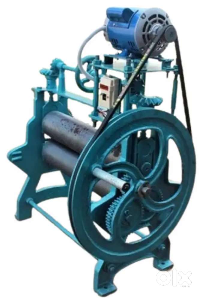 RUBBER ROLLER MACHINE & DISHES