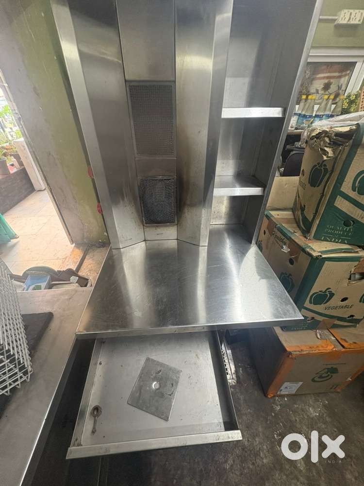 Stainless steel shawarma machine/ barely used/ vizag deal