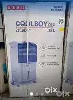 Selling usha 22ltr. Cooler white colour