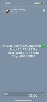 JDA RERA Approved gatted township plots
