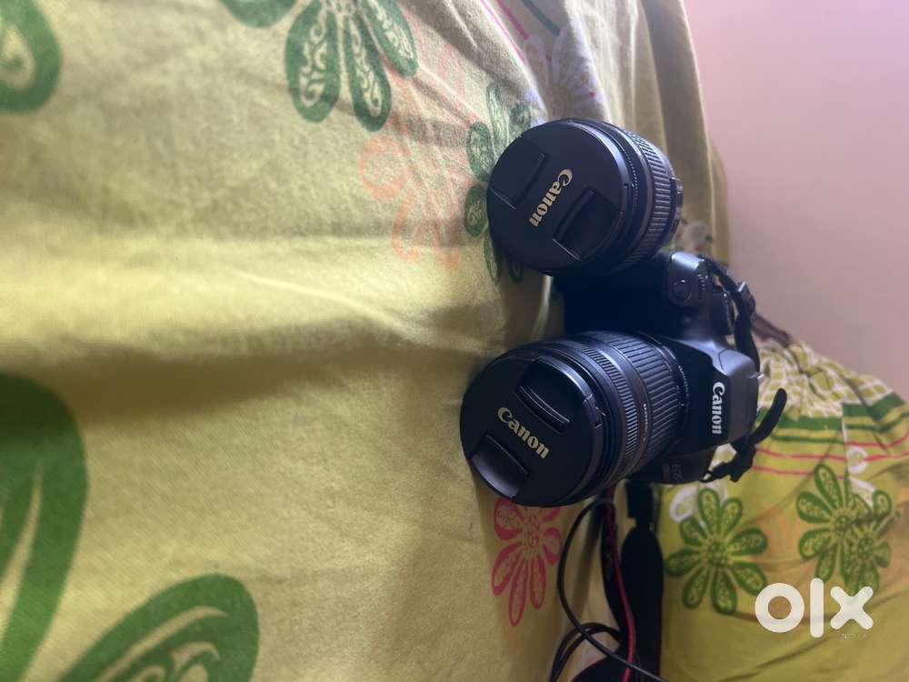 Canon Camera EOS 1300 D with 18-55& 55–250