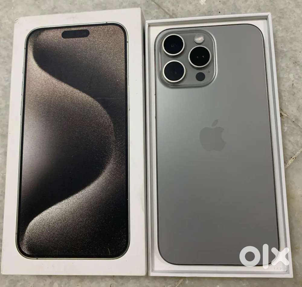 iPHONE 15 PRO MAX 256GB విత్ APPLE CARE+ (94 BATTERY HEALTH 175 CYCLE)