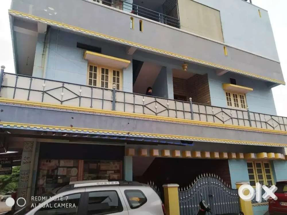3bhk for Rent  Near kariyanna building, Vinobhanagar  ₹18000