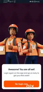 Swiggy delivery job
