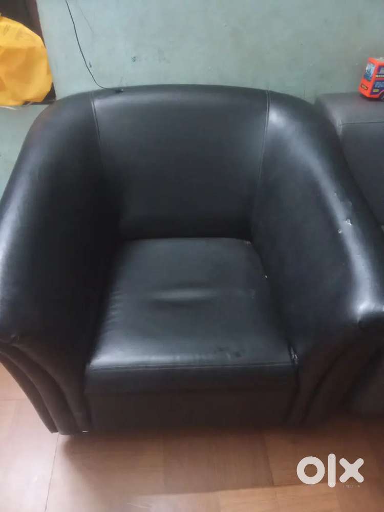Black Sofa Set