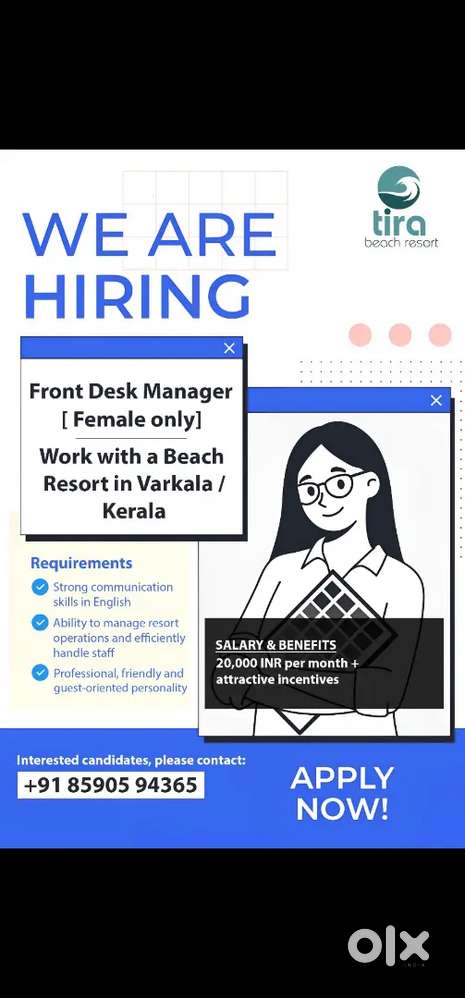 Resort manager to control all department