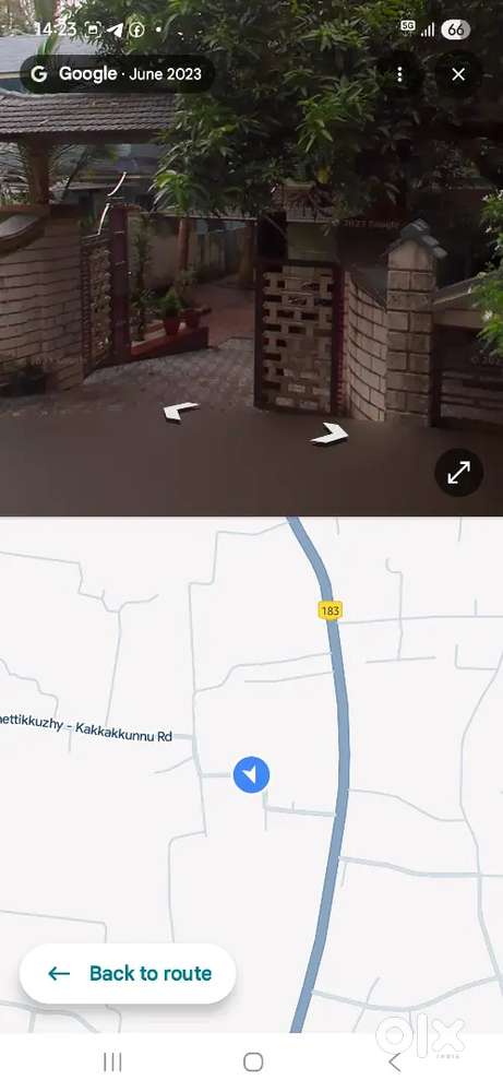 House for sale in sasthamcotta near the new upcoming Kollam theni