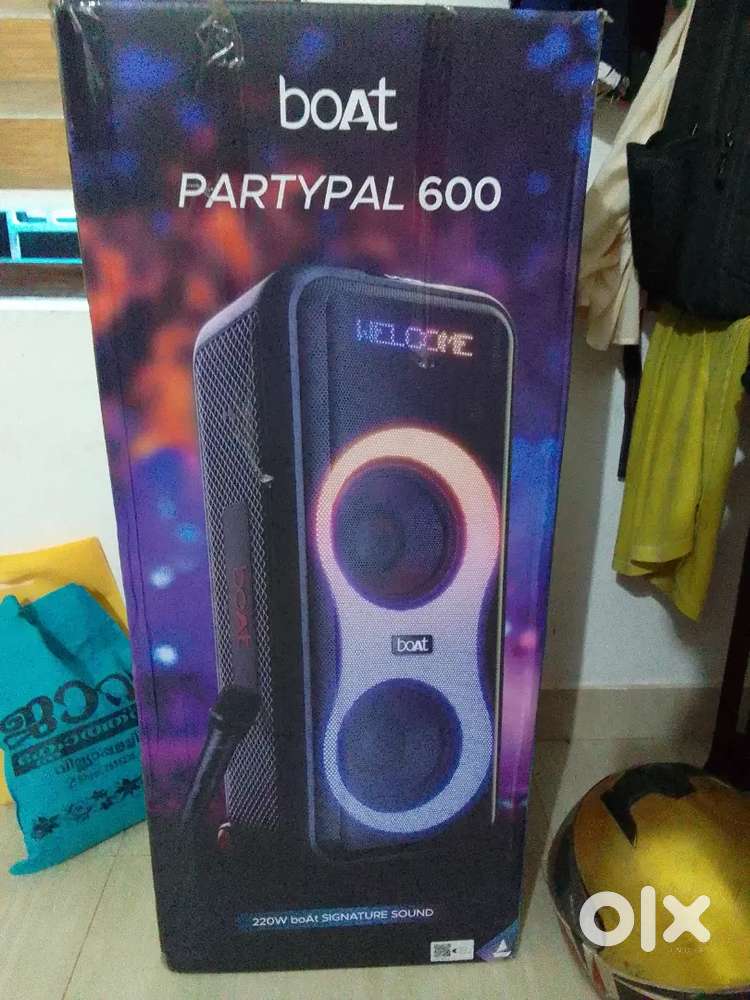 Partyypall 600 only one month  use 3year waranty