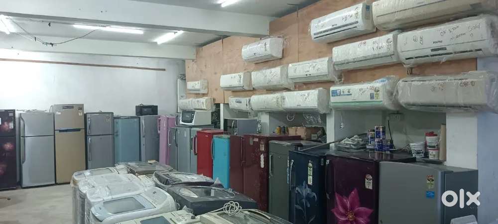 Second hand fridges showroom **