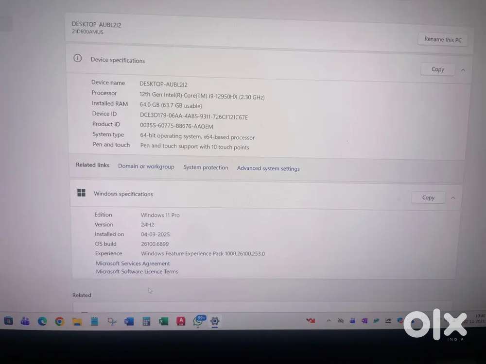 ThinkPad workstation touch screen gen 13 brand new