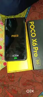 Poco x6pro 8/256  good condition only 3month use mobile price ₹12000