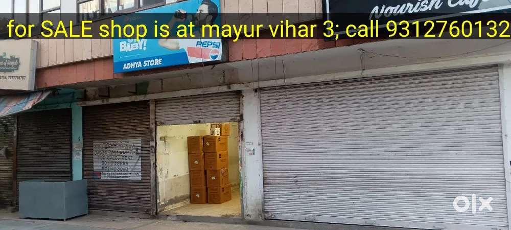 Shop for sale at mayur vihar 3