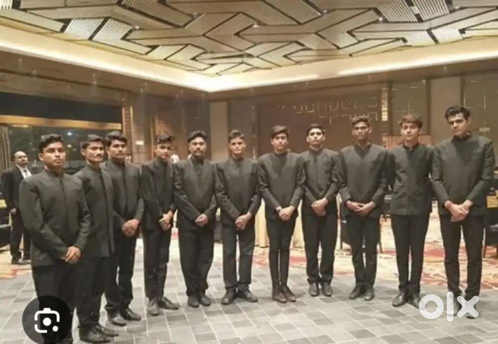 Hotel catering waiter position