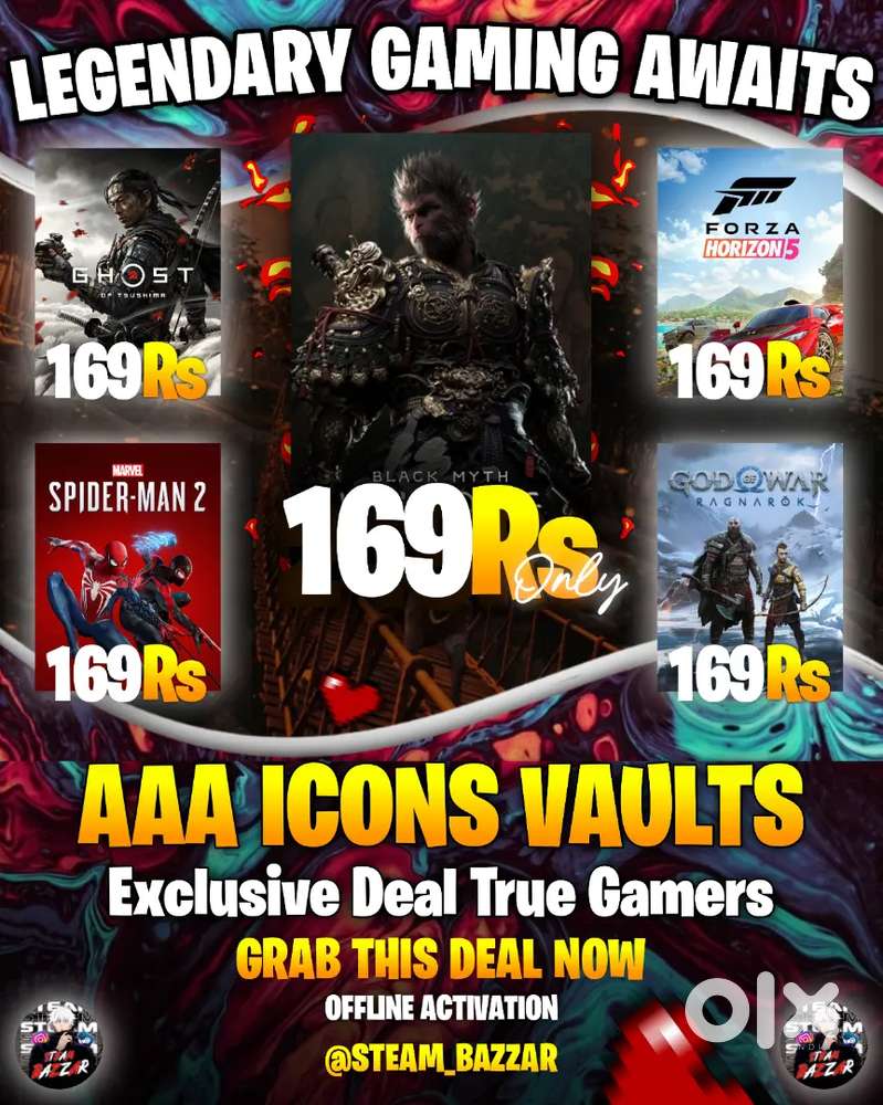 Cheap Steam games account