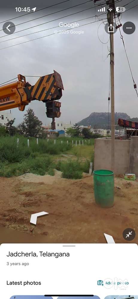 Commercial plot for sale at Jadcherla , Taluka club road.