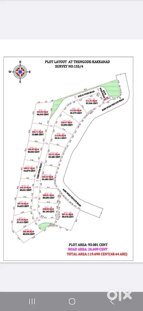 LAND FOR SALE NEAR INFOPARK EDACHIRA
