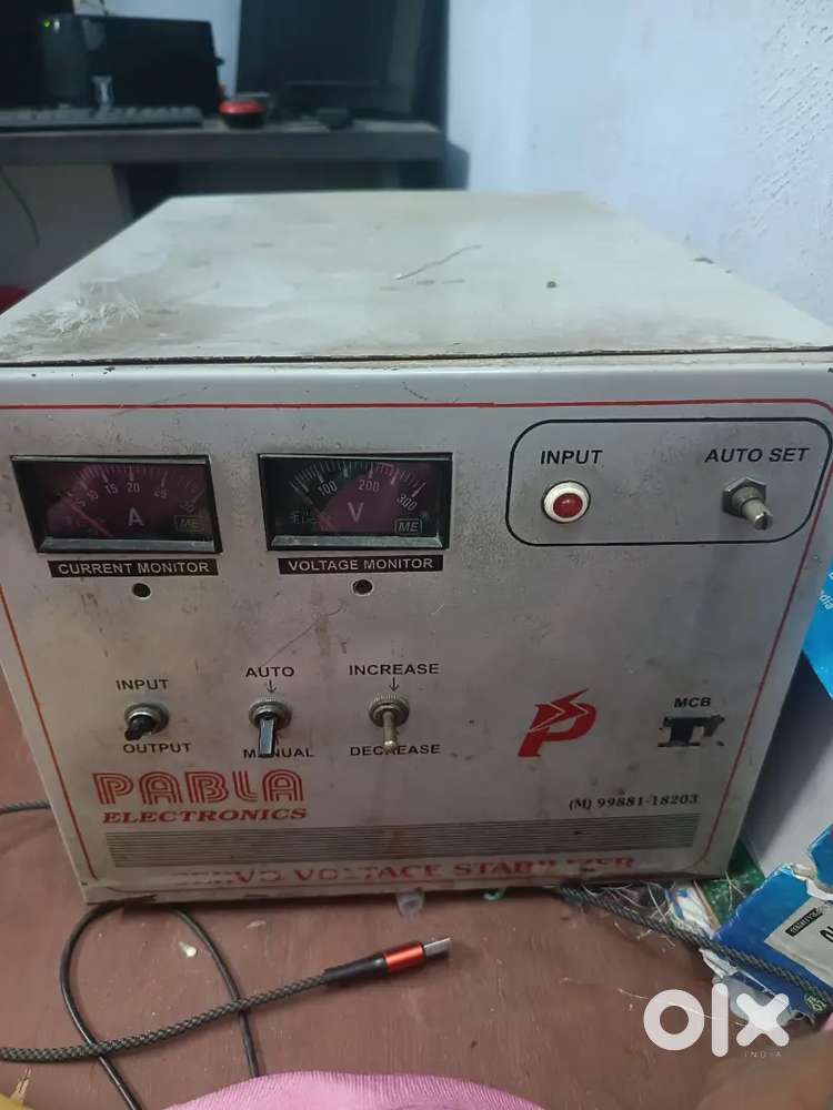 Servo voltage stabilizer