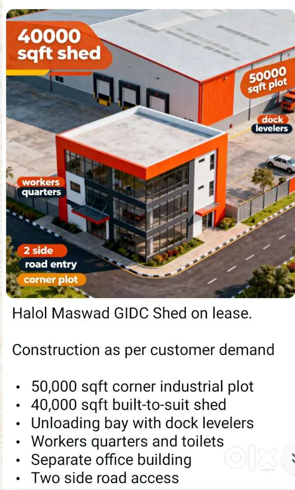 40 k ft shed,Maswad ,halol gidc-2
