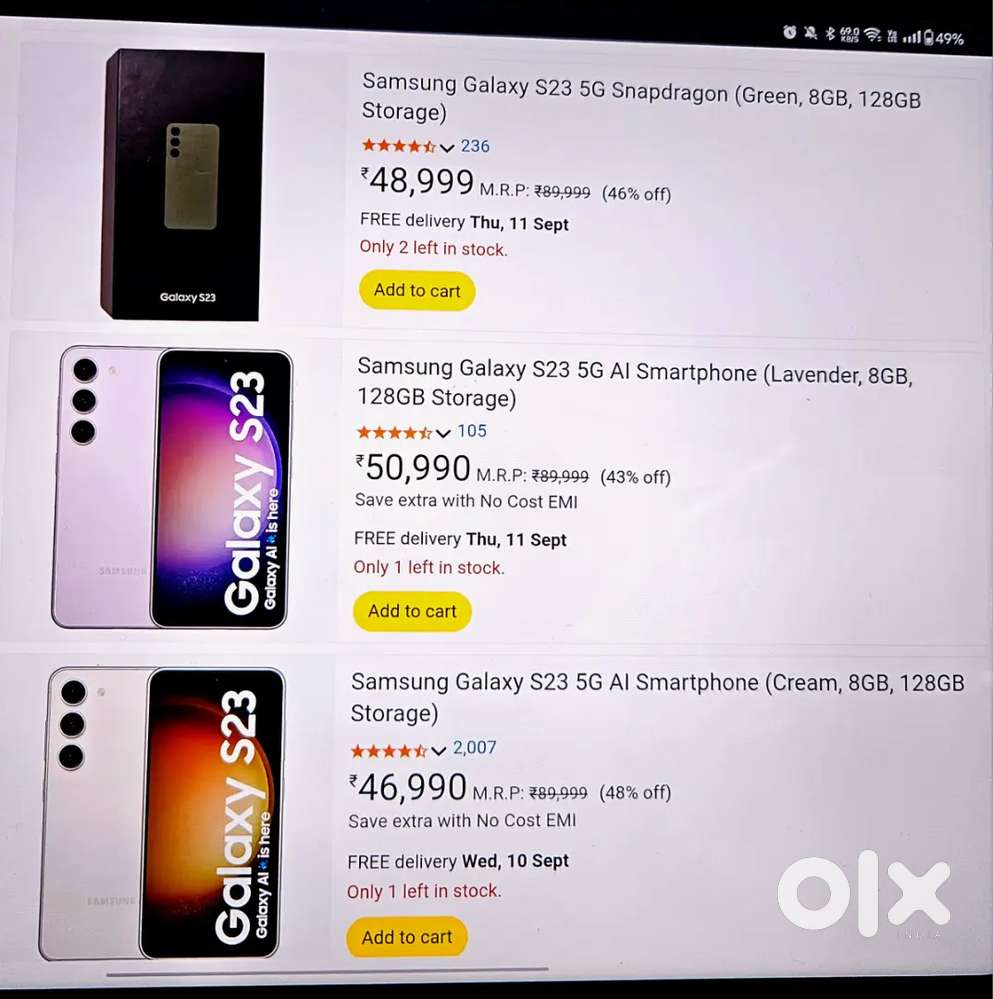 Exchange/Selling Flagship Galaxy S23